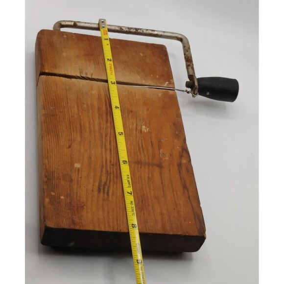 Vintage Retro Mid Century Handcrafted Cheese Slicer MCM Kitchen Decor - Picture 7 of 8